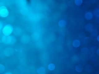 Bokeh Blue Background