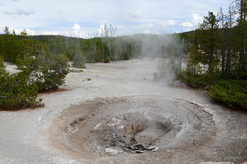 Au Yellowstone National Park