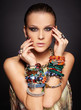 © Serg Zastavkin - beautiful woman in bracelets