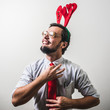 © Eugenio Marongiu - funny christmas nerd businessman