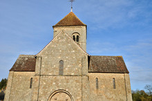 France, Notre Dame Sur L'eau Church In Domfront In Normandie
