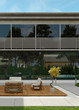 Modern design house exterior / contemporary villa