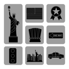 Sticker - new york design