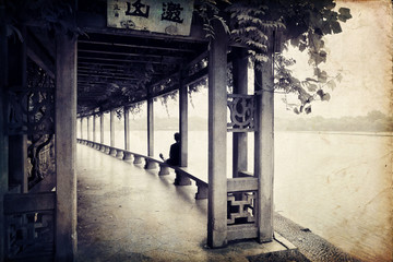 Canvas Print - Garden - Hangzhou - China 