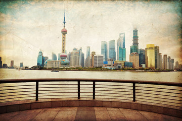 Canvas Print - Shanghai - Pudong - China