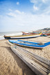 © imagedb.com - Fishing boats on the beach, Pondicherry, India
