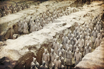 Wall Mural - Chinese terracotta army - Xian 