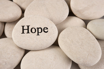 Wall Mural - Hope stone