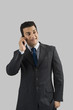 © imagedb.com - Businessman talking on a mobile phone