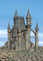 Fototapete - Fairy Tale Castle
