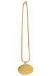 © imagedb.com - Close-up of a gold necklace