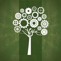 Wall Mural - think green