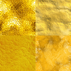 Wall Mural - Seamless gold texture