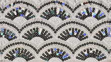 Sequin Arch Pattern On Fabric