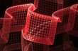© dixmer - Background Wave strip red