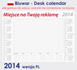 Biuwar 2014 - Desk calendar 2014