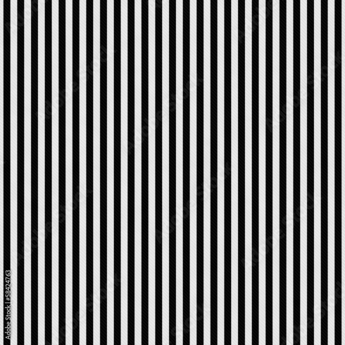 Fotografie, Obraz Black and White Stripes Textured Fabric Background