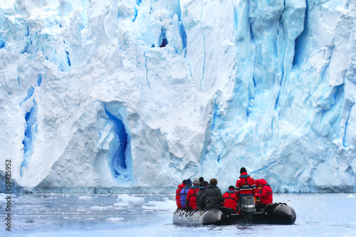 Fotografia Zodiac Exkursion to Antarctic Glacier Scenery
