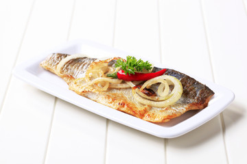 Poster - Pan fried trout