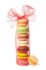 Wall Mural - Tasty colorful macaroon