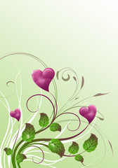 Wall Mural - Love plant