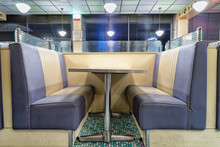 Vintage Table Of Classic Diner