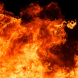 © flukesamed - blaze fire flame texture background