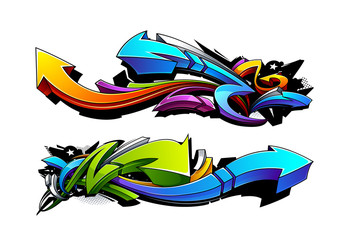 Graffiti arrows designs