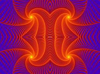 lighting fractal background