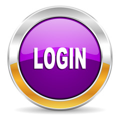 Aufkleber - login icon