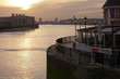 River Thames, London, looking from Limehouse toward Wapping