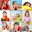 © Africa Studio - Collage of cute little children