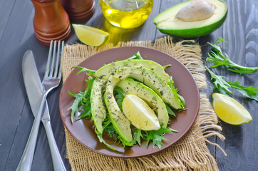 Wall Mural - salad with avocado