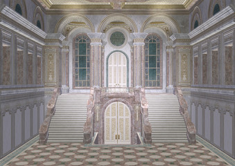 Fototapete - Palace Entrance