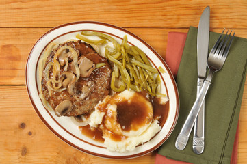 Poster - Salisbury steak