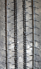 Wall Mural - Car tire