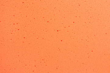 Wall Mural - orange foam bubble