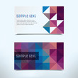 © Vector Queen - Business card abstract background.