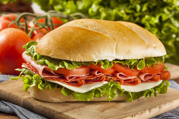 Sticker - Homemade Italian Sub Sandwich