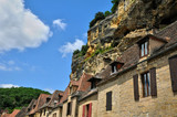 Fototapeta Do pokoju - France, the picturesque village of La Roque Gageac in Dordogne
