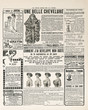 newspaper page with antique advertisement paris ca. 1919