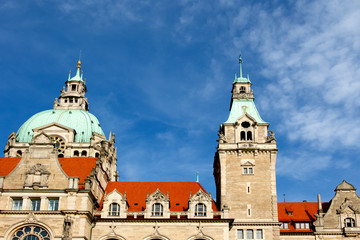 Wall Mural - City Hall in Hanover city