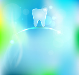 Poster - Beautiful dental background