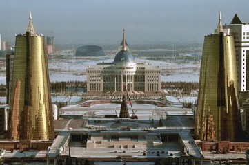 Wall Mural - Astana modern capital of Kazakhstan