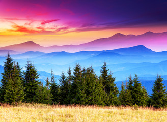 Poster - mountain landscape