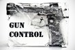 gun control / weapon control / frozen pistol