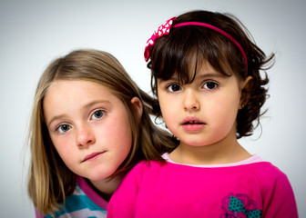 two little girls