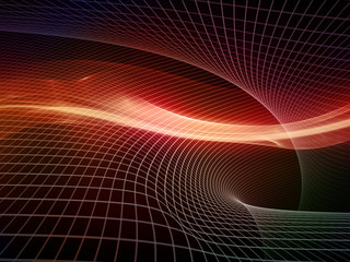 Wall Mural - Perspectives of Fractal Realms
