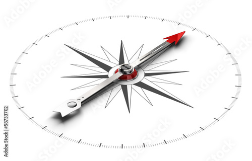 Cuadros en Lienzo Compass Direction Background