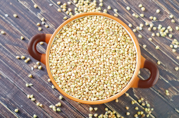 Poster - green buckwheat